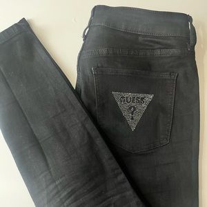 GUESS Women Black Jean
